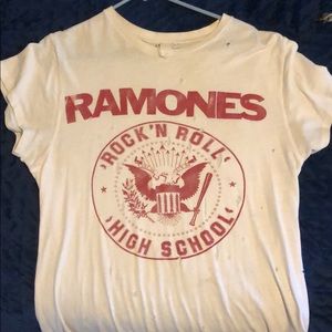 MadeWorn Ramones Shirt. Worn